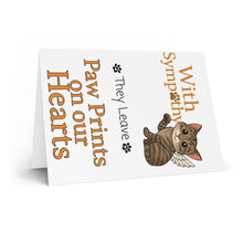 Load image into Gallery viewer, Sympathy Cards for Cat Pet Loss