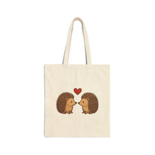 Load image into Gallery viewer, Adorable Hedgehog Love Tote bag
