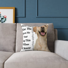 Load image into Gallery viewer, Dog Memorial Cushion- Custom Photo
