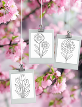 Load image into Gallery viewer, Dementia Friendly NZ Flowers Colouring Book
