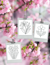 Load image into Gallery viewer, Dementia Friendly NZ Flowers Colouring Book
