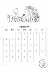 Load image into Gallery viewer, 2026 Colouring Wall Calendar
