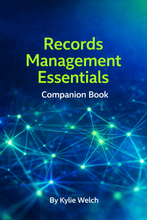 Load image into Gallery viewer, Information and Records Management eBook Bundle Resource by Kylie Welch

