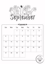 Load image into Gallery viewer, 2026 Colouring Wall Calendar
